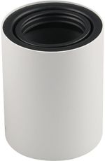 Spot-de-Sobrepor-1-Lampada-Redondo-Gu10-35W-Aluminio-E-Policarbonato-Blumenau-55404011-Branco-Bivolt