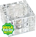 Spot-de-Embutir-Para-1-Lampada-Quadrado-G9-44W-Cristal-Blumenau-71460000-Transparente-Bivolt