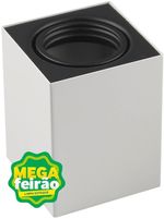 Spot-de-Sobrepor-1-Lampada-Quadrado-Gu10-35W-Aco-Blumenau-55403011-Branco-Bivolt