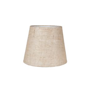Cúpula Para Abajur Cônica 60W Acetato Tecido e Metal Primor 417-017 Bege