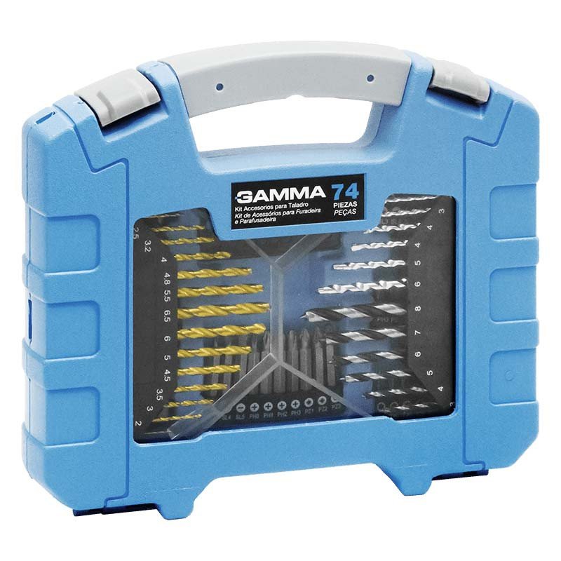 ACESSORIOS-PARA-PARAFUSADEIRA-E-FURADEIRA-GAMMA-KIT-COM-74-PECAS
