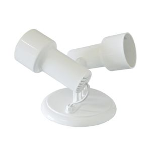 Spot de Sobrepor 2 Lâmpadas Infinity 20W Polipropileno Dital 103/2 Branco Bivolt