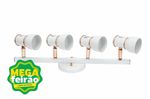 Luminaria-Trilho-de-Spot-4-Lampadas-New-20W-Aluminio-Dital-268-4-Branco-Cobre-Bivolt