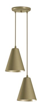 PENDENTE-LOFT-2-LAMPADAS-20W-POLIPROPILENO-DITAL-312-2-OURO-VELHO-BIVOLT