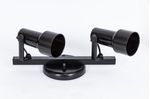 LUMINARIA-TRILHO-DE-SPOT-INFINITY-2-LAMPADAS-20W-POLIPROPILENO-DITAL-106-2-PRETO-BIVOLT