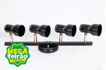 Luminaria-Trilho-de-Spot-4-Lampadas-New-20W-Aluminio-Dital-268-4-Preto-Cobre-Bivolt