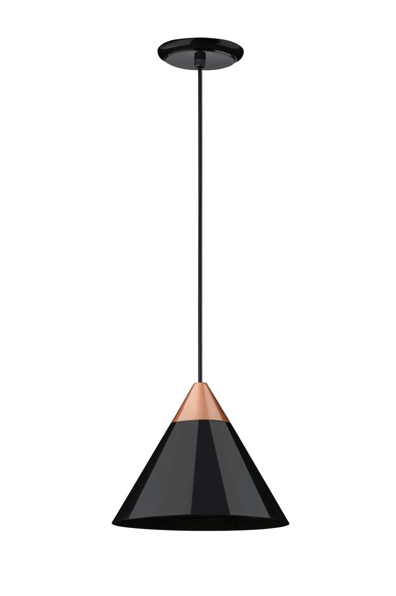 PENDENTE-HOME-1-LAMPADA-20W-POLIPROPILENO-DITAL-310-PRETO-COBRE-BIVOLT