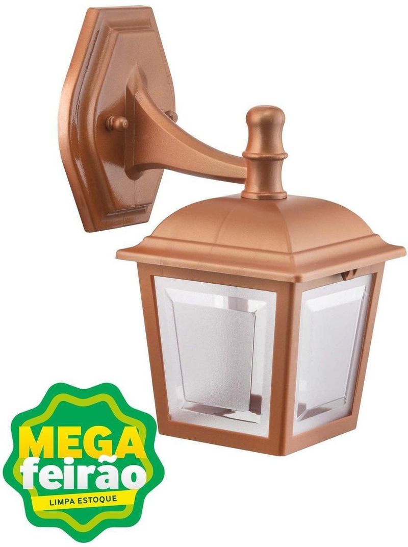 Arandela-1-Lampada-Classic-20W-Polipropileno-Dital-341-Cobre-Bivolt