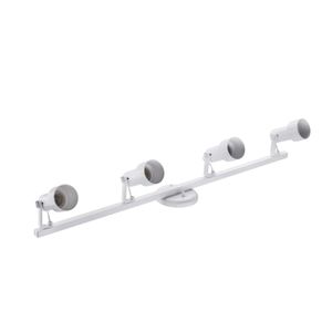 Luminária Trilho de Spot 4 Lâmpadas Infinity 20W Polipropileno Dital 108/4 Branco Bivolt