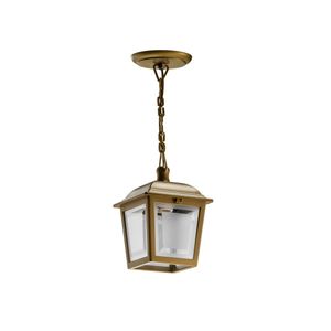 Pendente 1 Lâmpada Classic 20W Polipropileno Dital 340 Ouro Velho Bivolt