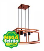 Pendente-4-Lampadas-Infinity-Retangular-30W-Aluminio-Emalustres-2642-4-000-Cobre-Bivolt