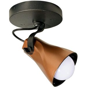 Spot 1 Lâmpada Spiralle Octa 20W Abs Startec Cobre Bivolt