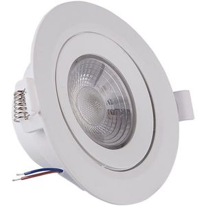 Spot LED de Embutir Redondo 1 Lâmpada 10W 3000K Polipropileno Startec Branco Bivolt
