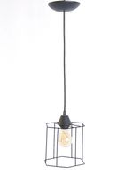 Pendente-1-Lampada-Lume-Sextavado-30W-Aco-Emalustres-2835--000-Preto-Bivolt