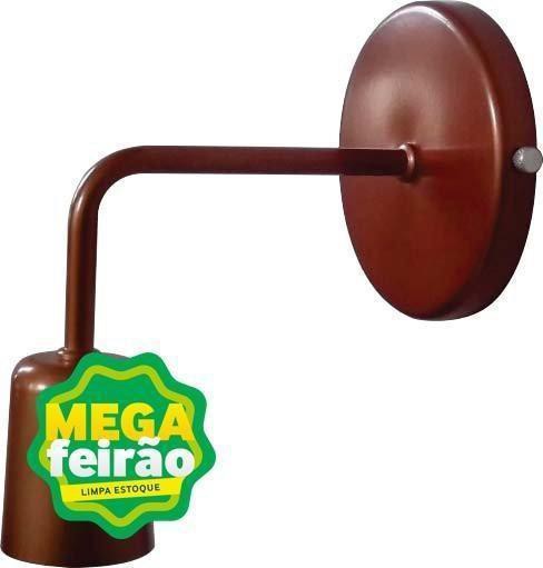 Arandela-1-Lampada-Lion-Parede-60W-Aluminio-Luz-Vita-10205107-Cobre-Bivolt
