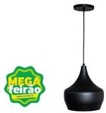 Pendente-1-Lampada-Paris-Teto-60W-Aluminio-Luz-Vita-10109416-Preto-Bivolt