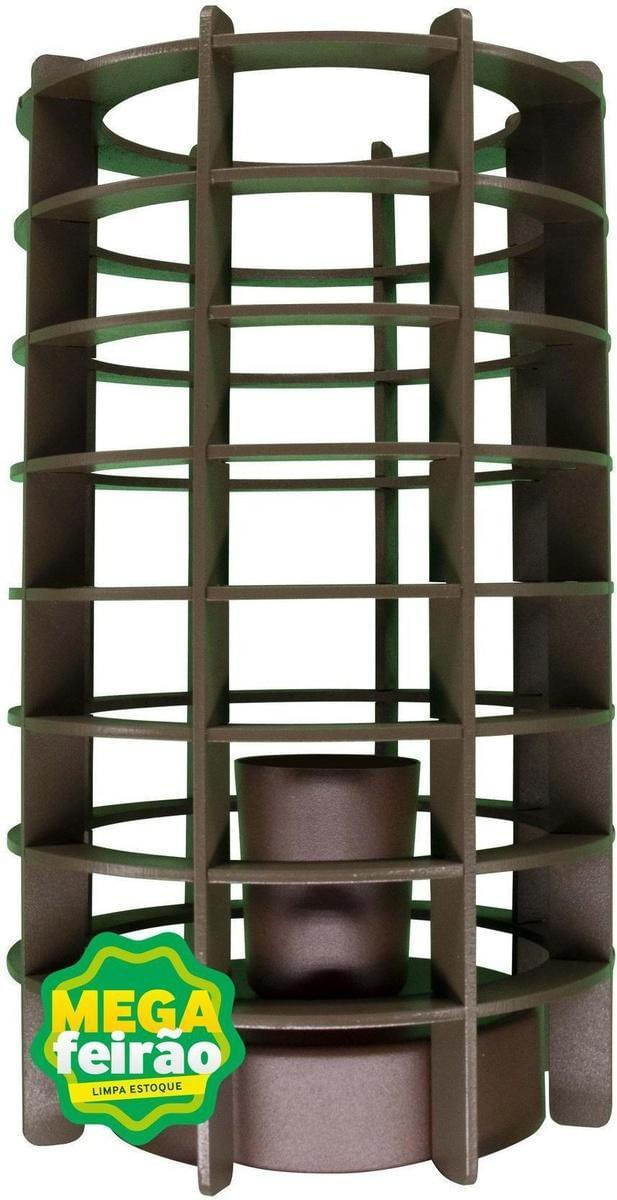 Luminaria-1-Lampada-Madri-de-Mesa-60W-Madeira-Industrializada-Luz-Vita-20309305-Tabaco-Bivolt