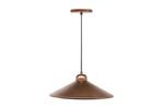 Pendente-1-Lampada-Chapeu-Pq-Teto-60W-Aluminio-Luz-Vita-10107707-Cobre-Bivolt