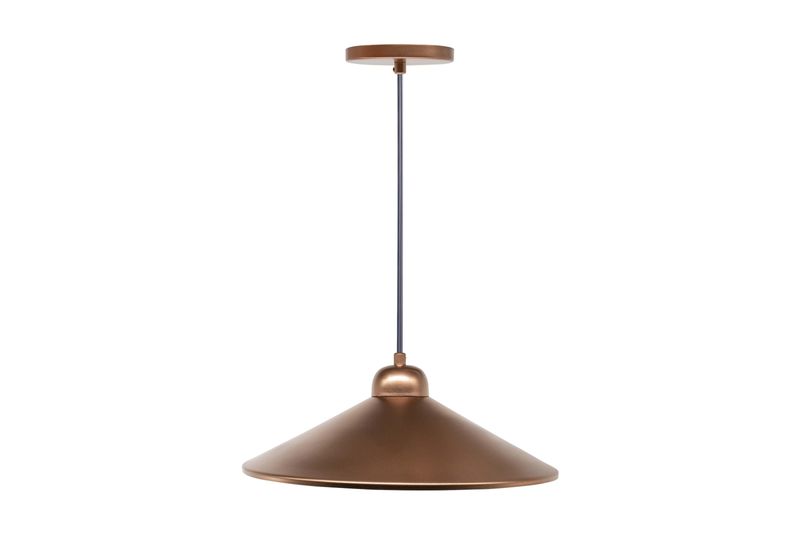 Pendente-1-Lampada-Chapeu-Pq-Teto-60W-Aluminio-Luz-Vita-10107707-Cobre-Bivolt