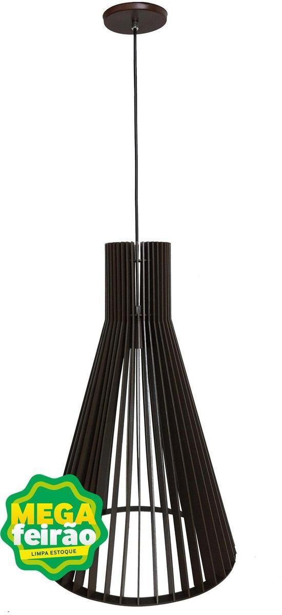 Pendente-1-Lampada-Rocket-Teto-60W-Madeira-Industrializada-Luz-Vita-20104405-Tabaco-Bivolt
