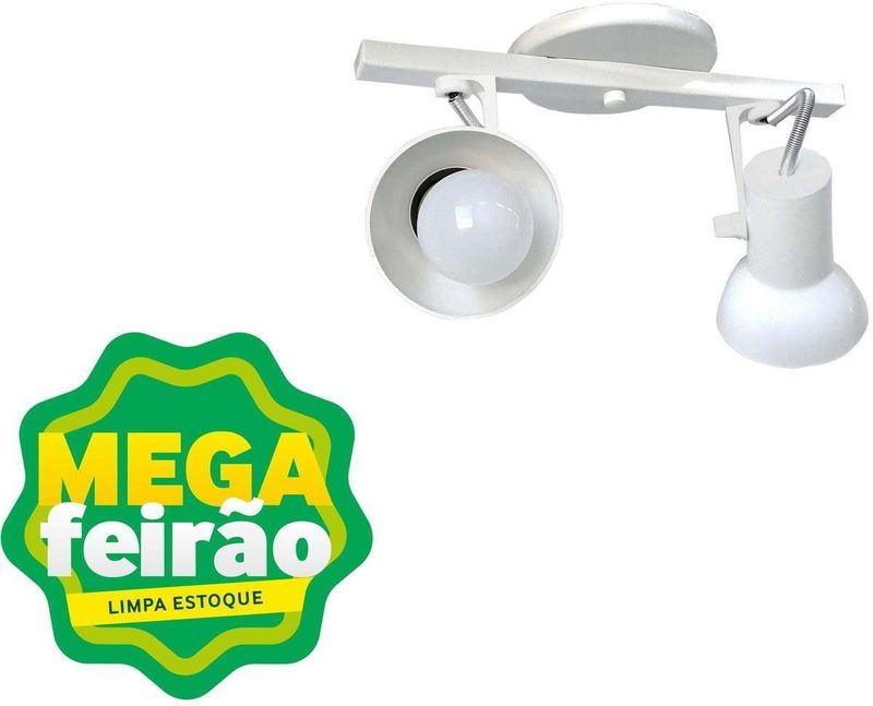 Luminaria-Trilho-de-Spot-2-Lampadas-60W-Polipropileno-Luz-Vita-Branco-Bivolt