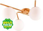Plafon-3-Lampadas-Barcelona-20W-Aluminio-e-Vidro-Startec-Dourado-Bivolt