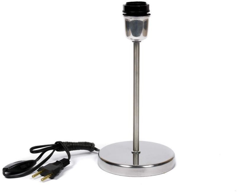 Base-Abajur-Tamanho-P-Redondo-25W-Inox-Luminoteca-Cromado-Bivolt