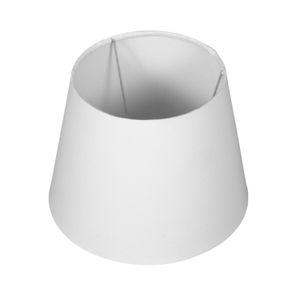 Cúpula Para Abajur Cônica 25W Algodão Luminoteca 1001 Branca