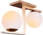 PLAFON-HAVANA-2-LAMPADAS-20W-ALUMINIO-E-VIDRO-STARTEC-146000036-DOURADO-BIVOLT