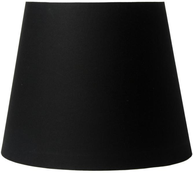 Cupula-Para-Abajur-Conica-25W-Algodao-Luminoteca-1025-Preta