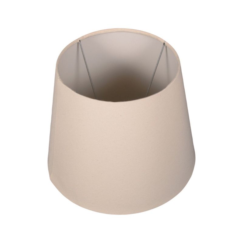 CUPULA-PARA-ABAJUR-CONICA-25W-ALGODAO-LUMINOTECA-1013-BEGE