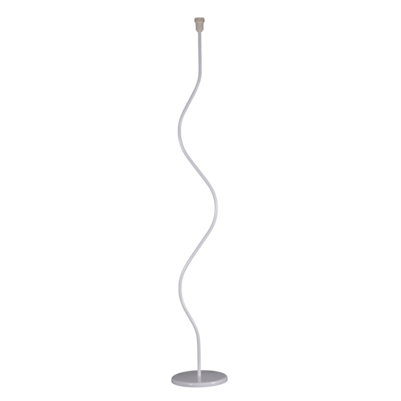 Coluna-Para-Abajur-1-Lampada-25W-Metal-Luminoteca-1175-Branco-Bivolt