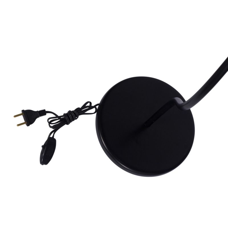 Coluna-Para-Abajur-1-Lampada-25W-Metal-Luminoteca-1177-Preto-Bivolt
