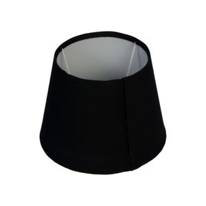 Cúpula Para Abajur Cônica 25W Algodão Luminoteca 1005 Preta