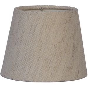 Cúpula Para Abajur Cônica 25W Linho Luminoteca 1007 Claro