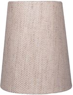 Cúpula Para Abajur Cônica 25W Linho Luminoteca 1037 Claro