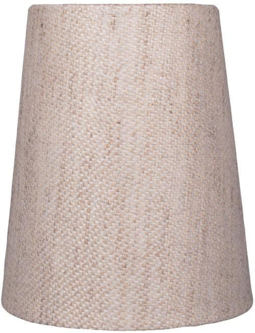 Cúpula Para Abajur Cônica 25W Linho Luminoteca 1037 Claro