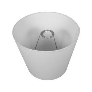 Cúpula Para Abajur Cônica 25W Algodão Luminoteca 1011 Branca