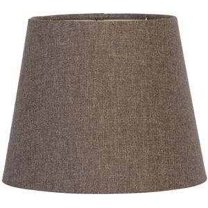 Cúpula Para Abajur Cônica 25W Linho Luminoteca 1019 Escuro