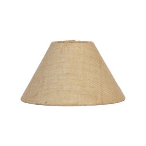 Cúpula Para Abajur Cônica 25W Juta Luminoteca 1095 Natural