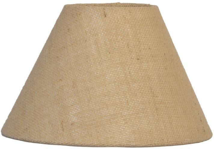 Cúpula Para Abajur Cônica 25W Juta Luminoteca 1097 Natural