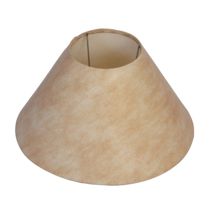 CUPULA-PARA-ABAJUR-CONICA-25W-TNT-LUMINOTECA-1081-MARROM-CLARO