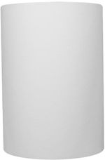 Cúpula Para Abajur Cilíndrica 25W Algodão Luminoteca 1071 Branca