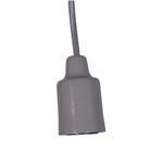 Pendente-1-Lampada-Pop-Color-25W-Aluminio-Luminoteca-1105-Cinza-Bivolt