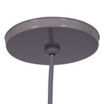 Pendente-1-Lampada-Pop-Color-25W-Aluminio-Luminoteca-1105-Cinza-Bivolt