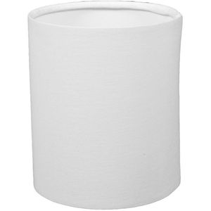 Cúpula Para Abajur Cilíndrica 25W Algodão Luminoteca 1041 Branca