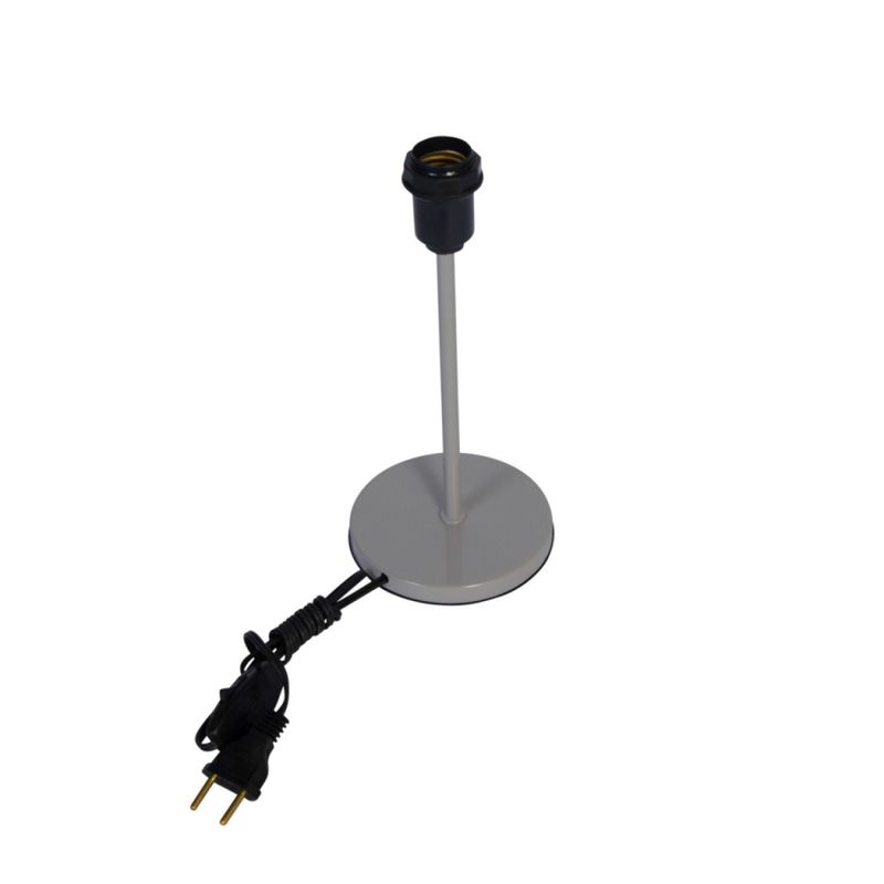 BASE-ABAJUR-TAMANHO-P-REDONDO-25W-METAL-LUMINOTECA-CINZA-BIVOLT