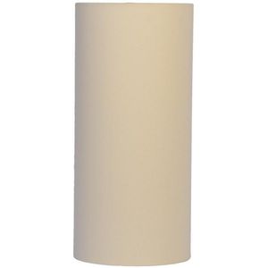Luminária 1 Lâmpada Tunel M Cilíndrica 25W Algodão Luminoteca 1183 Bege Bivolt