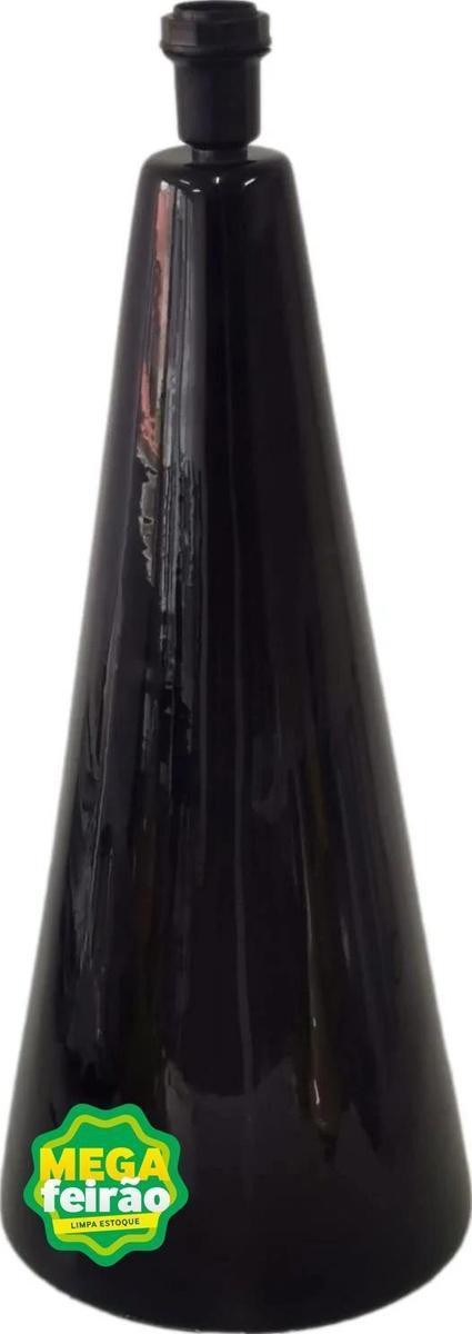 Base-Abajur-Tamanho-G-Sotille-25W-Ceramica-Luminoteca-Preto-Bivolt