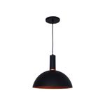 Pendente-1-Lampada-Sobrepor-Roma-Meia-Esfera-Ate-15W-Aluminio-Attena-3134-Pt-Cb-Preto-Cobre-Bivolt